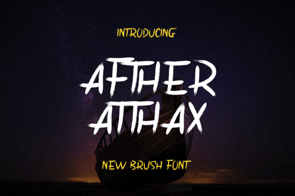 Afther Atthax: A Display Font That Demands Space—Not Attention
