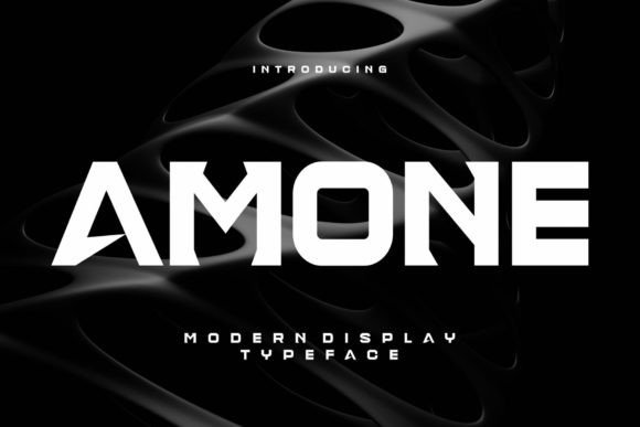 Amone: A Modern Display Typeface That Elevates Small Business Branding