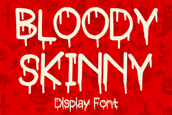 Bloody Skinny: A Bold Display Font for Scroll-Stopping Campaigns