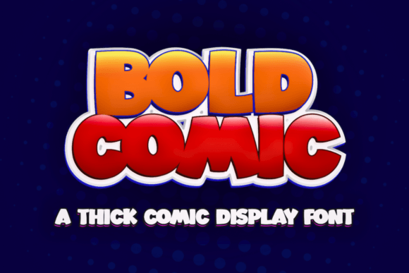 Bold Comic: A Display Font That Makes Your Brand Stand Out