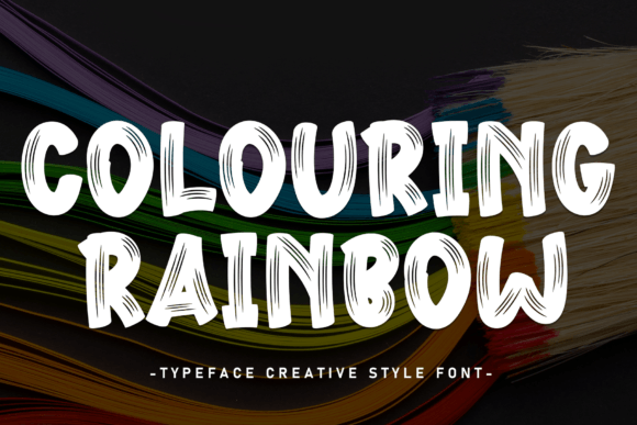 Colouring Rainbow: A Friendly Display Font That Makes Campaigns Click