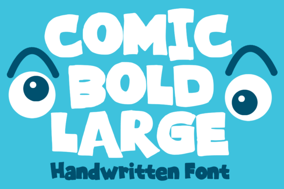 Comic Bold Large: A Display Font That Grabs Attention