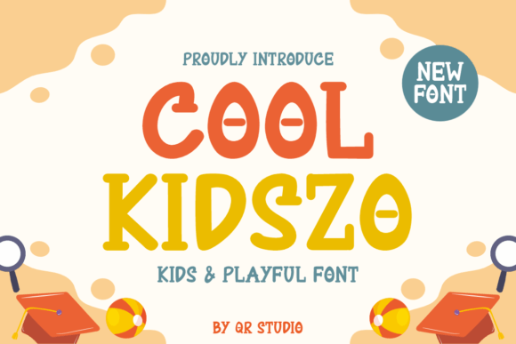 Cool Kidszo: A Playful Display Font for Handmade Creators