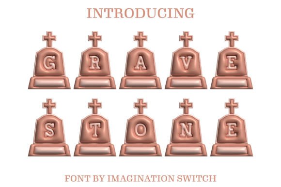 Gravestone Inflated: A Display Font That Adds Dimension to Real Branding Work