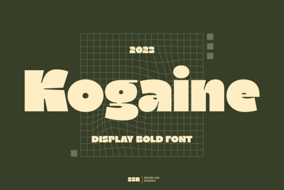 Kogaine: A Bold Display Font with Vintage Soul