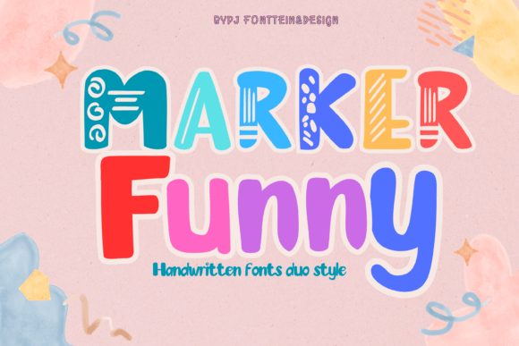 Marker Funny: A Playful Display Font That Makes Your Brand Stick