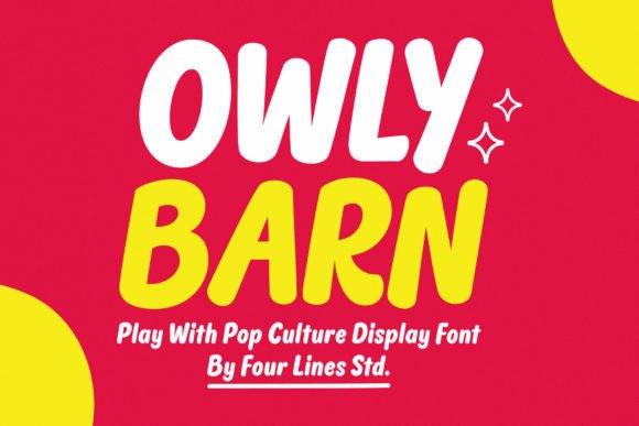 Owly Barn: A Friendly, Professional Display Font for Small Businesses