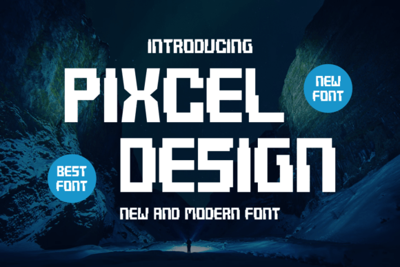 Pixcel Design: A Display Font That Makes Your Brand Feel Magical
