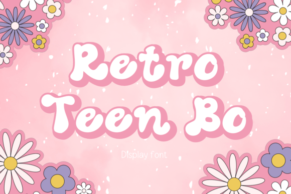 Retro Teen Bo: A Playful Display Font for Editorial Charm