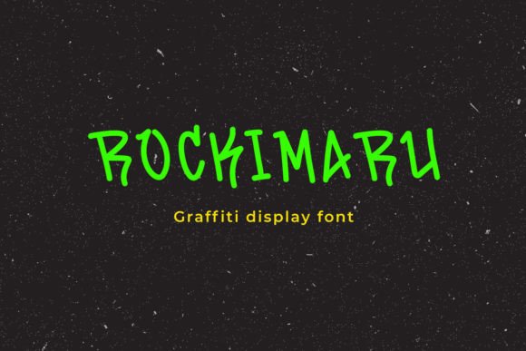 Rockimaru: A Bold Display Font for Authentic Brand Identity