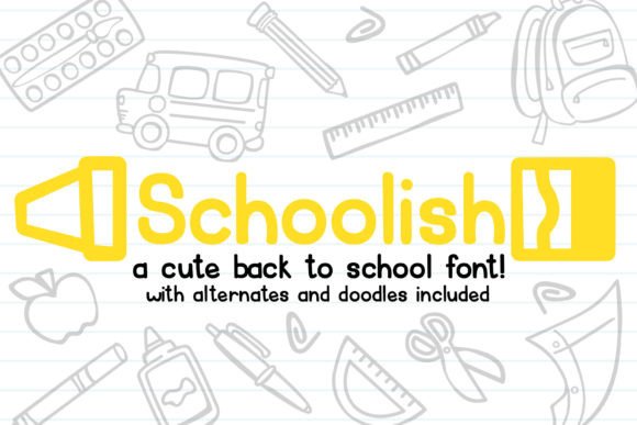 Schoolish: A Playful Yet Polished Display Font