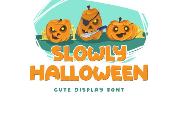 Slowly Halloween: A Thoughtful Display Font for Editorial Moments