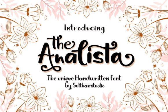 The Analista: A Display Font That Feels Like a Warm Welcome