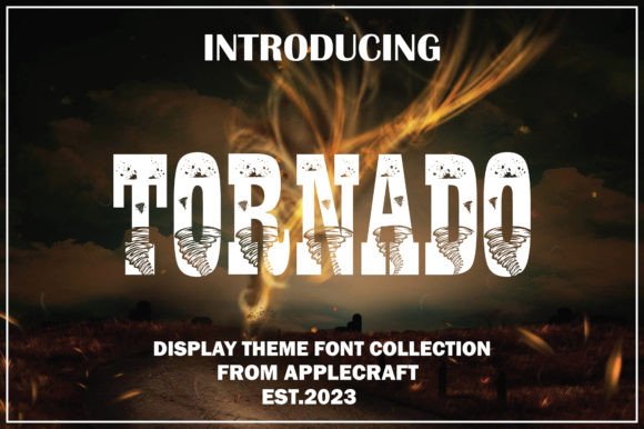 Tornado: A Bold Display Font That Elevates Your Brand