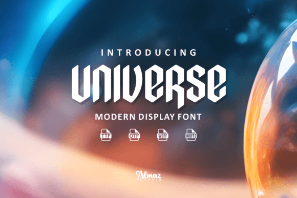 Universe: A Display Font with Heritage and Artistic Flair