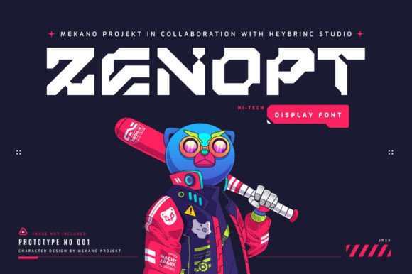 Zenopt: A Futuristic Display Font for Scroll-Stopping Marketing
